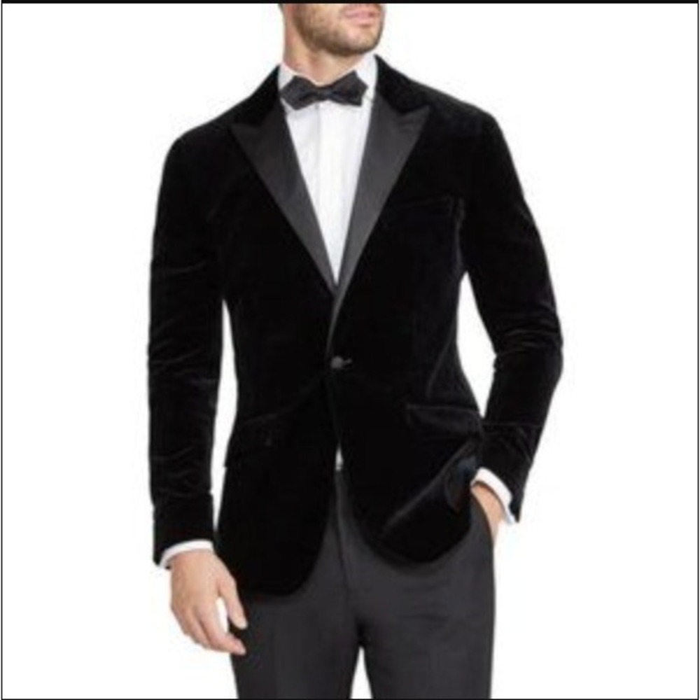 Bonobos Midnight Velvet Blazer